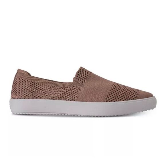 Mark Nason Los Angeles Women Blush On-Point Slip-On Knit Sneakers Size 9.5 - Picture 1 of 10